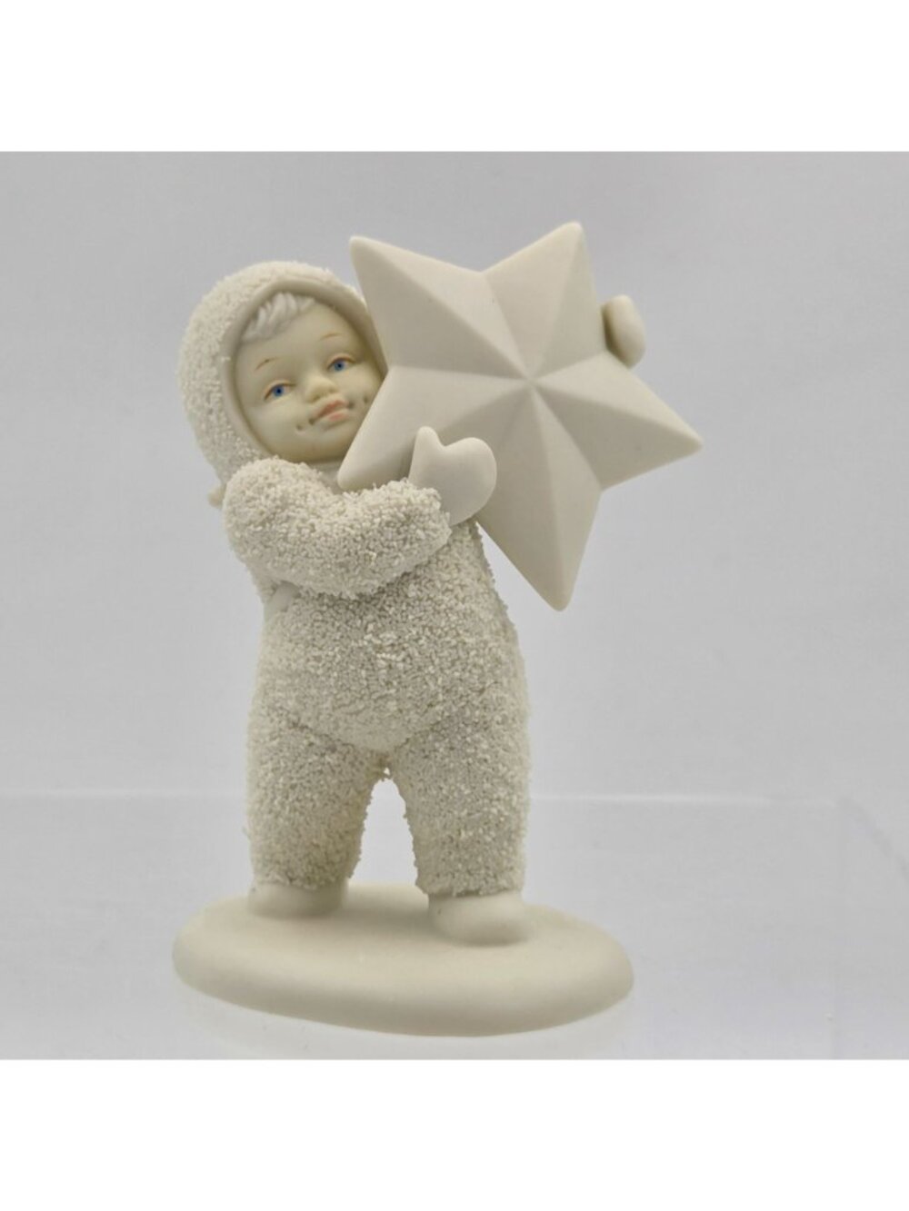 Dept 56 Snowbabies 68748 Porcelain Figurines Found the Biggest Star of All - Picture 3 of 7